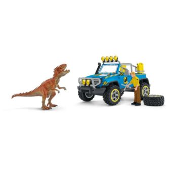 Schleich 41464 Terénne vozidlo s vonkajším výbehom pre dinosaura