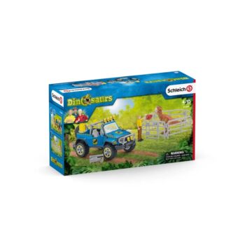 Schleich 41464 Terénne vozidlo s vonkajším výbehom pre dinosaura