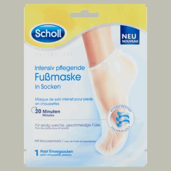 Scholl Maska na nohy s makadamovým olejom