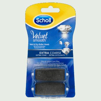 Scholl Náhradné rotačné hlavice - extra drsné