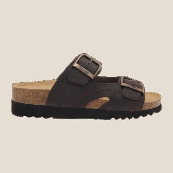 Scholl Pantofle Moldava Wedge AD hnedá, veľkosť 38, 38 EU