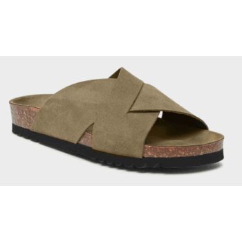 Scholl Pantofle Vivian, khaki, veľkosť 37, 37 EU