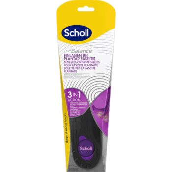 Scholl Vložky do topánok pre plantárnu fascitiídu In-Balance, S, S