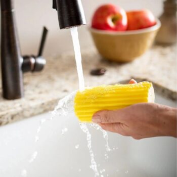 Scrub Daddy Hubka na utieranie prachu Damp Duster, žltá