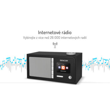 Sencor 5000WDB internetové rádio