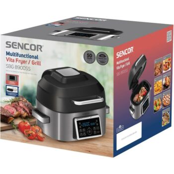 Sencor SBG 8900SS multifunkčná fritéza/gril