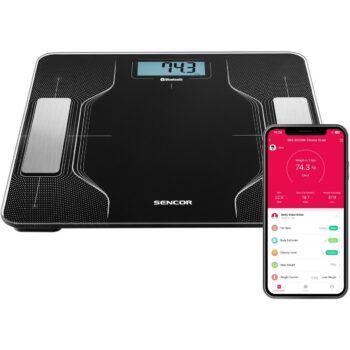 Sencor SBS 8002BK inteligentná osobná fitness váha