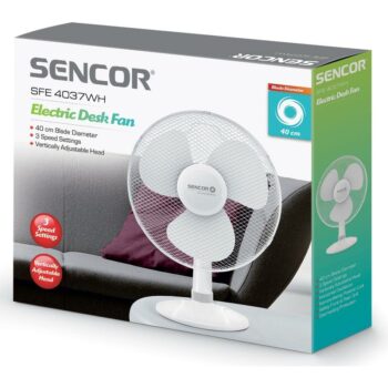 Sencor SFE 4037WH-EUE3 stolný ventilátor