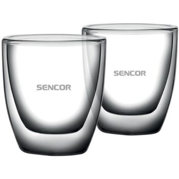 Sencor SGX 001 termo pohár na espresso 80 ml, 2 ks