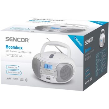 Sencor SPT 2700 WH rádio s bluetooth, bielabiele