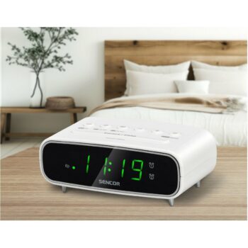 Sencor SRC 2600 W rádiobudík, biela