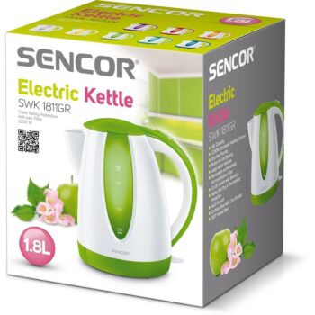 Sencor SWK 1811GR rýchlovarná kanvica zelená,