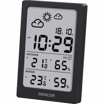 Sencor SWS 2300 B meteorologická stanica, čierna