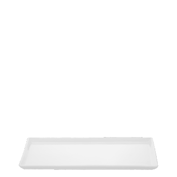 30 cm x 17,5 cm Univerzálny tanier z porcelánu v minimalistickom dizajne obdĺžnikového tvaru v rozmere 30 cm x 17,5 cm je vhodný pre všetky príležitosti spojené so stolovaním. Tento porcelán ocenia nároční zákazníci v každej domácnosti. Je vhodný do umývačky riadu, ako aj do mikrovlnnej rúry.