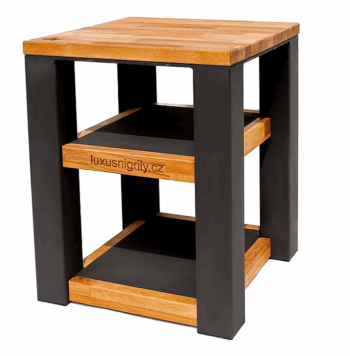 Set grilovacie ohnisko servírovací stôl Denver