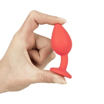 Silikónový análny kolík Jewel Red Plug small​