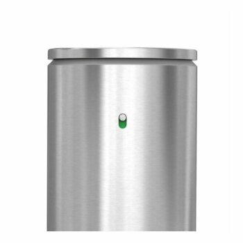 Simplehuman Bezdotykový dávkovač mydla + podložka na hubku, nerez