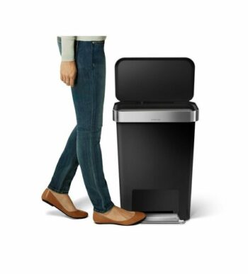 Simplehuman CW1385CB 45 l čierny plast / nerezová oceľ