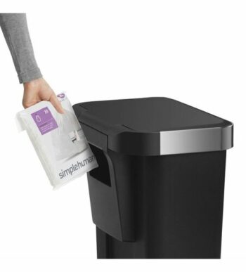 Simplehuman CW1385CB 45 l čierny plast / nerezová oceľ