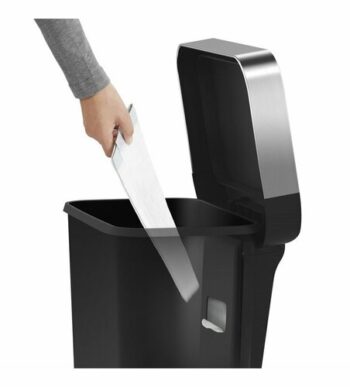 Simplehuman CW1385CB 45 l čierny plast / nerezová oceľ