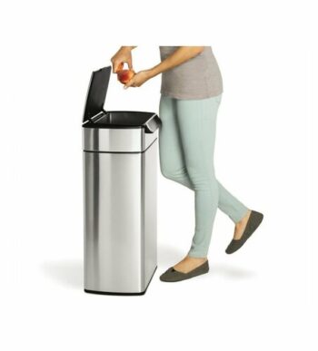 Simplehuman CW2014 40 l Touch-bar kefovaná nerezová, 40 l
