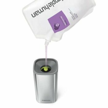 Simplehuman Dávkovač mydla a dezinfekcie Pulse 295 ml, nerez, S