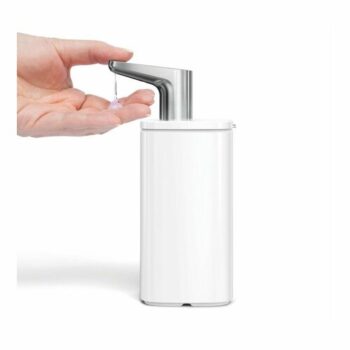 Simplehuman Dávkovač mydla s pumpičkou 473 ml biela