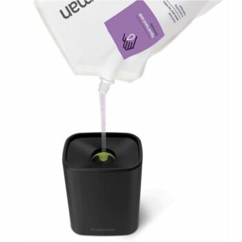 Simplehuman Dávkovač mýdla s pumpičkou 473 ml, čierna