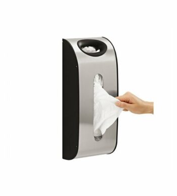 Simplehuman Dávkovač na nákupné tašky Simplehuman - na stenu, matná nerez ocel KT1166