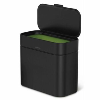 Simplehuman Kôš pre kompostovateľný odpad 4 l, čierna