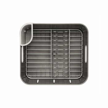 Simplehuman Odkvapkávač na riad Compact, sivá