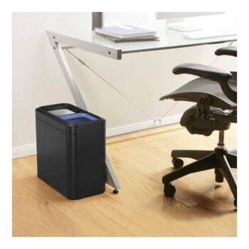 Simplehuman Otvorený kôš RECYCLER Slim 20 l, čierna