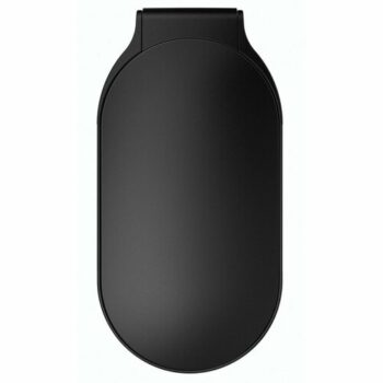 Simplehuman Oválny pedálový kôš s nehrdzavejúcim rámčekom Slim 45 l, čierna