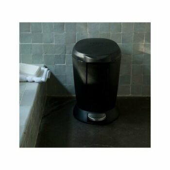 Simplehuman Pedálový kôš Slim 6 l, čierna