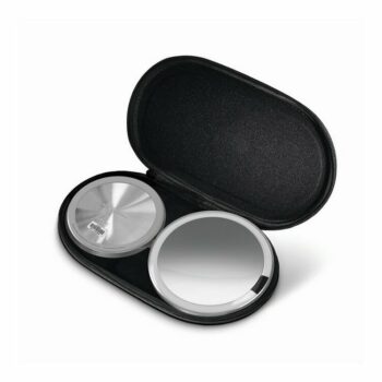 Simplehuman Senzorické kozmetické zrkadielko cestovné s Tru-lux LED osvetlením 10x zväčšenie