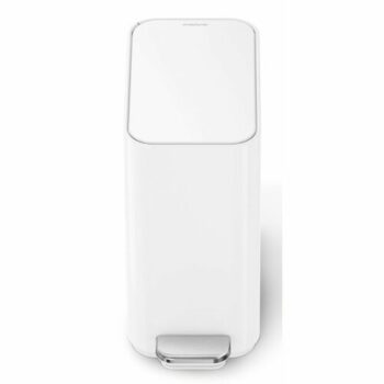 Simplehuman Úzky pedálový kôš 5 l, biela