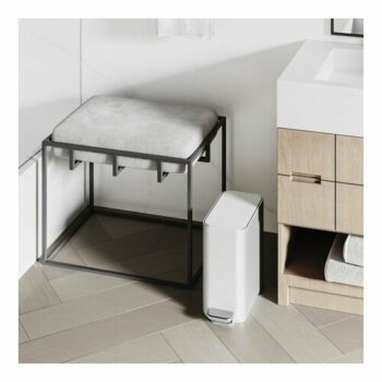 Simplehuman Úzky pedálový kôš 5 l, biela