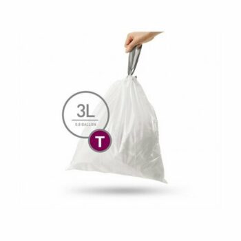 Simplehuman Vrecká do odpadkového koša T 3 l, 40 ks