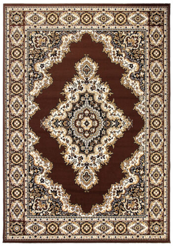 Sintelon, Kusový koberec Teheran Practica 58 / DMD, 160x230, hnedá, chodba / predsieň