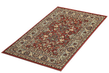 Sintelon, Kusový koberec Teheran Practica 59 / CVC, 80x150, červená, chodba / predsieň