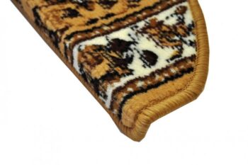 Sintelon Nášľapy na schody Practica béžový polkruh, samolepiaci - 24x65 polkruh (rozmer vrátane ohybu)