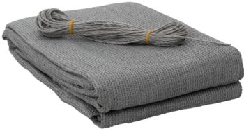 Sivá clona na balkón 1 x 5 m
