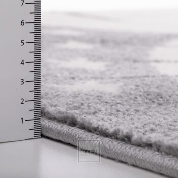 Sivý koberec do detskej izby pre chlapcov kocúrik Murko Šírka: 80 cm | Dĺžka: 150 cm