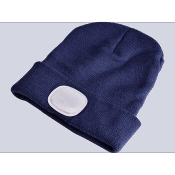 Sixtol Čiapka s čelovkou 45 lm, USB, uni, modrá