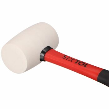 Sixtol Gumová palička TPR HAMMER, biela, 220 g, 285 mm