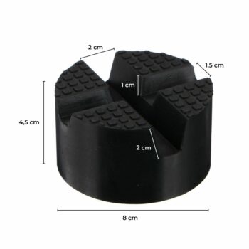 Sixtol Gumová podložka pre zdvihák automobilov JACKPAD 5, 8 x 4,5 cm