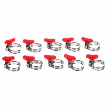 Sixtol Hadicová spona s motýlikom MECHANIC CONNECT 16-25 mm, 10 ks