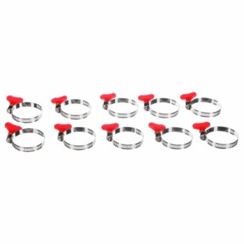 Sixtol Hadicová spona s motýlikom MECHANIC CONNECT 32-44 mm, 10 ks