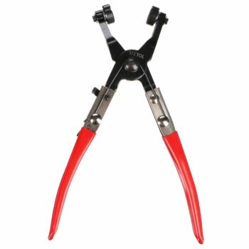 Sixtol Kliešte na jednoduché samosvorné hadicové spony, zahnuté MECHANIC HOSE CLAMP 6, 26,5 cm