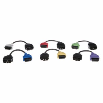 Sixtol Sada OBD-II redukciou FiatECUScan pre osobné automobily MECHANIC CABLE SET 3, 6 ks